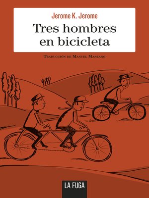 cover image of Tres hombres en bicicleta